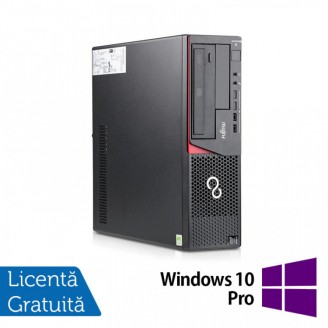 Calculator FUJITSU SIEMENS E720 Desktop, Intel Core i3-4130 3.40GHz, 4GB DDR3, 500GB SATA, DVD-RW + Windows 10 Pro