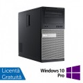 Calculator Dell OptiPlex 7010 Tower, Intel Core i3-3220 3.30GHz, 8GB DDR3, 500GB SATA, DVD-RW  + Windows 10 Pro