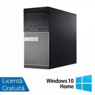 Calculator Refurbished Dell OptiPlex 790 Tower, Intel Core i3-2100 3.10GHz, 4GB DDR3, 500GB SATA, DVD-RW + Windows 10 Home