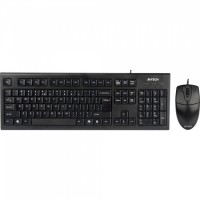 Kit Tastatura + Mouse cu fir A4Tech KR-8520D-USB, KR-85 + OP-620D, USB, negru Kit Tastatura + Mouse cu fir A4Tech KR-8520D-USB, KR-85 + OP-620D, USB, negru