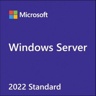 Windows Server Standard 2022, 64Bit, English, 1pk, DSP OEI, DVD, 16 Core Windows Server Standard 2022, 64Bit, English, 1pk, DSP OEI, DVD, 16 Core