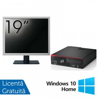 Pachet Calculator Fujitsu Esprimo D756 Desktop, Intel Core i5-6500 3.20GHz, 8GB DDR4, 500GB SATA, DVD-ROM + Monitor 19 Inch + Windows 10 Home Pachet Calculator Fujitsu Esprimo D756 Desktop, Intel Core i5-6500 3.20GHz, 8GB DDR4, 500GB SATA, DVD-ROM + Monitor 19 Inch + Windows 10 Home