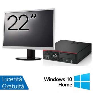 Pachet Calculator Fujitsu Esprimo D756 Desktop, Intel Core i5-6500 3.20GHz, 8GB DDR4, 240GB SSD, DVD-ROM + Monitor 22 Inch + Windows 10 Home Pachet Calculator Fujitsu Esprimo D756 Desktop, Intel Core i5-6500 3.20GHz, 8GB DDR4, 240GB SSD, DVD-ROM + Monitor 22 Inch + Windows 10 Home