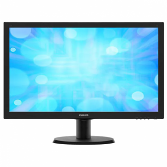 Monitor Second Hand PHILIPS 243V5, 24 Inch Full HD LED, VGA, DVI, HDMI