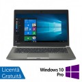 Laptop Refurbished Toshiba Portege Z30t-C-145, Intel Core i7-6500U 2.50GHz, 8GB DDR3, 256GB SSD, 13.3 Inch Full HD TouchScreen, Webcam + Windows 10 Pro Laptop Refurbished Toshiba Portege Z30t-C-145, Intel Core i7-6500U 2.50GHz, 8GB DDR3, 256GB SSD, 13.3 Inch Full HD TouchScreen, Webcam + Windows 10 Pro