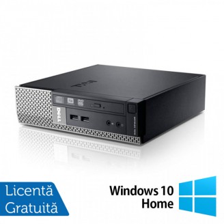 Calculator Refurbished Dell OptiPlex 7010 USFF, Intel Core i5-3470S 2.90GHz, 8GB DDR3, 500GB SATA, DVD-ROM + Windows 10 Home