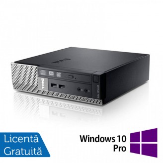 Calculator Refurbished Dell OptiPlex 7010 USFF, Intel Core i5-3470S 2.90GHz, 8GB DDR3, 500GB SATA, DVD-ROM + Windows 10 Pro