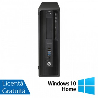 Workstation Refurbished HP Z240 SFF, Intel Quad Core i7-6700 3.40 - 4.00GHz, 16GB DDR4, SSD 256GB M.2, Intel HD Graphics 530 + Windows 10 Home