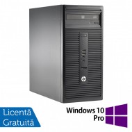 Calculator Refurbished HP 280 G1 Tower, Intel Core i3-4130 3.40GHz, 8GB DDR3, 500GB SATA, DVD-ROM + Windows 10 Pro