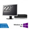 Pachet Calculator Refurbished HP ProDesk 600 G4 SFF, Intel Core i7-8700 3.20 - 4.60GHz, 8GB DDR4, 256GB SSD + Monitor 22 Inch + Windows 10 Pro Pachet Calculator Refurbished HP ProDesk 600 G4 SFF, Intel Core i7-8700 3.20 - 4.60GHz, 8GB DDR4, 256GB SSD + Monitor 22 Inch + Windows 10 Pro