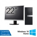 Pachet Calculator Refurbished DELL OptiPlex 5060 Tower, Intel Core i5-8400 2.80 - 4.00GHz, 8GB DDR4, 256GB SSD + Monitor 22 Inch + Windows 10 Home Pachet Calculator Refurbished DELL OptiPlex 5060 Tower, Intel Core i5-8400 2.80 - 4.00GHz, 8GB DDR4, 256GB SSD + Monitor 22 Inch + Windows 10 Home