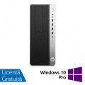 Calculator Refurbished HP EliteDesk 800 G4 Tower, Intel Core i7-8700 3.20-4.60GHz, 8GB DDR4, 256GB SSD + Windows 10 Pro