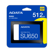 SSD ADATA SU650, 512GB, 2.5 Inch, SATA-III, ASU650SS-512GT-R SSD ADATA SU650, 512GB, 2.5 Inch, SATA-III, ASU650SS-512GT-R