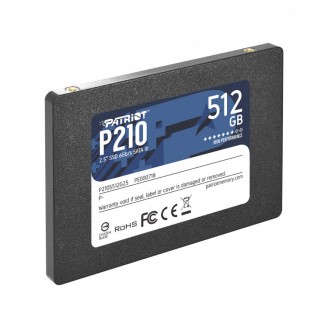 Solid State Drive (SSD) Patriot P210 512GB, 2.5'', SATA III Solid State Drive (SSD) Patriot P210 512GB, 2.5'', SATA III