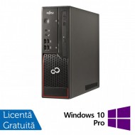 PC Refurbished FUJITSU ESPRIMO C720 SFF, Intel Core i5-4570 3.40GHz, 4GB DDR3, 256GB SSD Nou, 2 x Port Serial + Windows 10 Pro