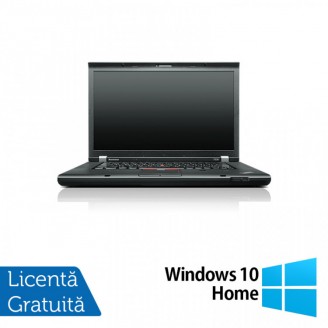 Laptop Refurbished LENOVO ThinkPad T530, Intel Core i5-3320M 2.30GHz, 8GB DDR3, 256GB SSD, 15.6 Inch HD, Webcam + Windows 10 Home Laptop Refurbished LENOVO ThinkPad T530, Intel Core i5-3320M 2.30GHz, 8GB DDR3, 256GB SSD, 15.6 Inch HD, Webcam + Windows 10 Home
