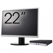 Pachet Calculator HP EliteDesk 800 G5 Mini PC, Intel Core i5-9500 3.00-4.40GHz, 8GB DDR4, 256GB SSD + Monitor 22 Inch Pachet Calculator HP EliteDesk 800 G5 Mini PC, Intel Core i5-9500 3.00-4.40GHz, 8GB DDR4, 256GB SSD + Monitor 22 Inch