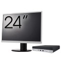 Pachet Calculator HP EliteDesk 800 G5 Mini PC, Intel Core i5-9500 3.00-4.40GHz, 16GB DDR4, 512GB SSD + Monitor 24 Inch Pachet Calculator HP EliteDesk 800 G5 Mini PC, Intel Core i5-9500 3.00-4.40GHz, 16GB DDR4, 512GB SSD + Monitor 24 Inch