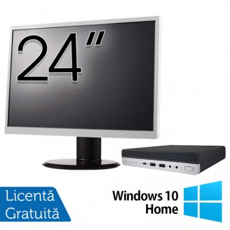 Pachet Calculator HP EliteDesk 800 G5 Mini PC, Intel Core i5-9500 3.00-4.40GHz, 16GB DDR4, 512GB SSD + Monitor 24 Inch + Windows 10 Home Pachet Calculator HP EliteDesk 800 G5 Mini PC, Intel Core i5-9500 3.00-4.40GHz, 16GB DDR4, 512GB SSD + Monitor 24 Inch + Windows 10 Home