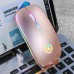 Mouse Nou YINDIAO A2, 1600dpi, 4 Butoane, RGB, Roz-Gold, Wireless Mouse Nou YINDIAO A2, 1600dpi, 4 Butoane, RGB, Roz-Gold, Wireless