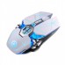 Mouse Nou pentru Gaming, Guijiao G3OS, 3200dpi, 7 Butoane, RGB, Alb, Cu Fir Mouse Nou pentru Gaming, Guijiao G3OS, 3200dpi, 7 Butoane, RGB, Alb, Cu Fir