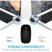 Mouse Nou ABL-M3, 1600dpi, 4 Butoane, Negru, Wireless, USB-A + USB-C Reciever Mouse Nou ABL-M3, 1600dpi, 4 Butoane, Negru, Wireless, USB-A + USB-C Reciever
