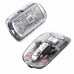 Mouse Nou M133, 2400dpi, 5 Butoane, Indicator Nivel Baterie, Transparent, Gri, Wireless + Bluetooth Mouse Nou M133, 2400dpi, 5 Butoane, Indicator Nivel Baterie, Transparent, Gri, Wireless + Bluetooth