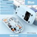 Mouse Nou M233, 1600dpi, 5 Butoane, Indicator Nivel Baterie, Transparent, Albastru, Wireless + Bluetooth Mouse Nou M233, 1600dpi, 5 Butoane, Indicator Nivel Baterie, Transparent, Albastru, Wireless + Bluetooth