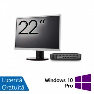 Pachet Calculator Refurbished HP EliteDesk 800 G2 Mini PC, Intel Core i3-6100T 3.20GHz, 8GB DDR4, 256GB SSD + Monitor 22 Inch + Windows 10 Pro Pachet Calculator Refurbished HP EliteDesk 800 G2 Mini PC, Intel Core i3-6100T 3.20GHz, 8GB DDR4, 256GB SSD + Monitor 22 Inch + Windows 10 Pro