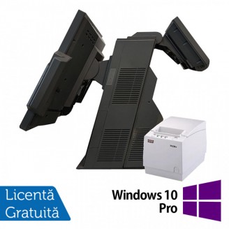Pachet POS Refurbished Toshiba SurePOS 500 Series 4852-E70 Dual Screen, 15 Inch 1024 x 768 LCD TouchScreen + 6.5 Inch LCD, Intel Core i5-3470 3.20GHz, 8GB DDR3, 128GB SSD + Imprimanta Termica Wincor Nixdorf TH230+, Windows 10 Pro Pachet POS Refurbished Toshiba SurePOS 500 Series 4852-E70 Dual Screen, 15 Inch 1024 x 768 LCD TouchScreen + 6.5 Inch LCD, Intel Core i5-3470 3.20GHz, 8GB DDR3, 128GB SSD + Imprimanta Termica Wincor Nixdorf TH230+, Windows 10 Pro