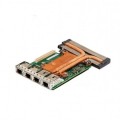 Placa de Retea Server Second Hand, Dell Intel x540, 2-Port 10Gbps RJ-45, 2-Port 1Gbps RJ-45